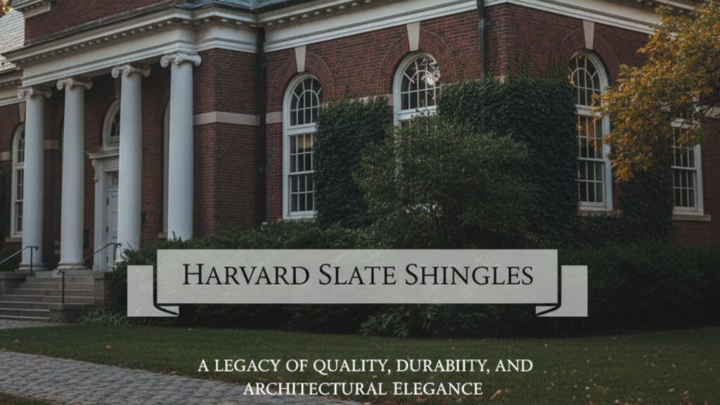 Harvard Slate Shingles: A Legacy of Quality, Durability, and Architectural Elegance 2 Harvard Slate Shingles: A Legacy of Quality, Durability, and Architectural Elegance