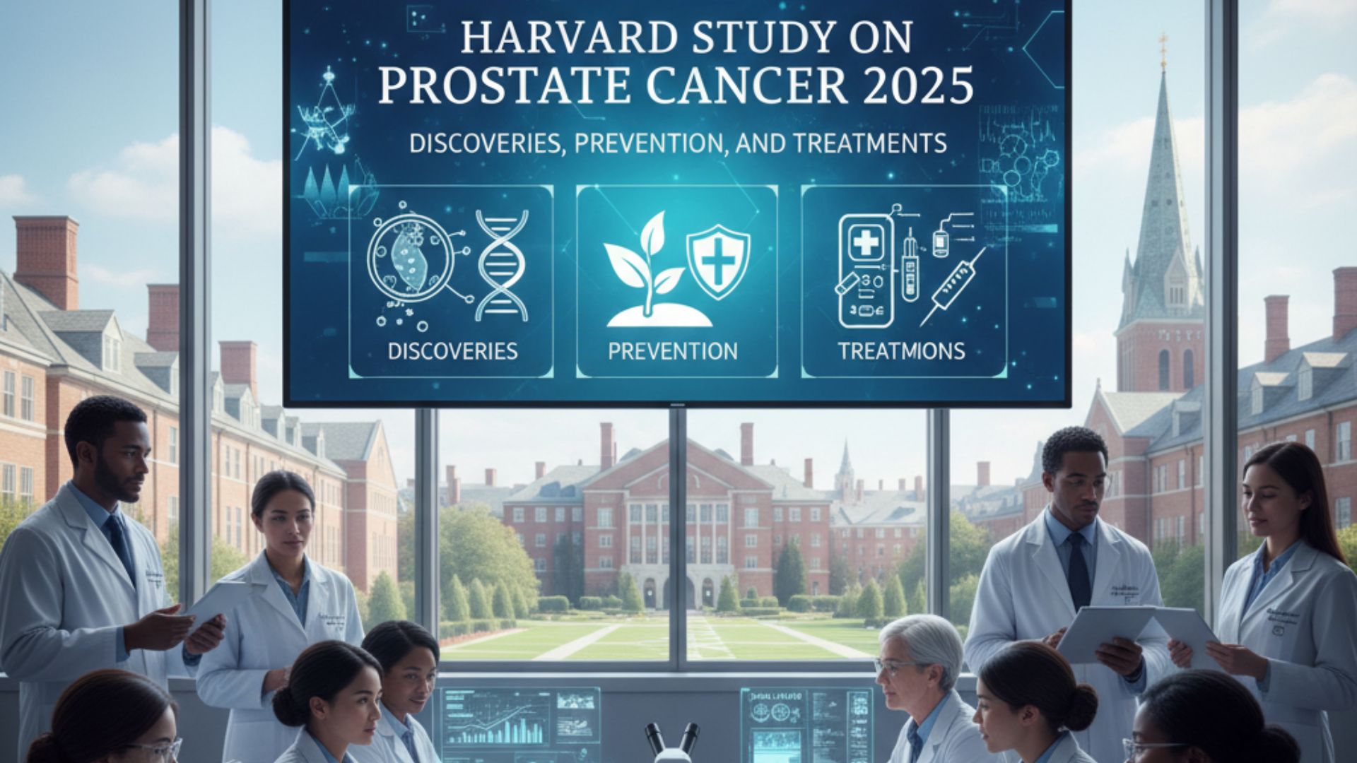 Harvard Study on Prostate Cancer 2025 | Discoveries, Prevention, and Treatments