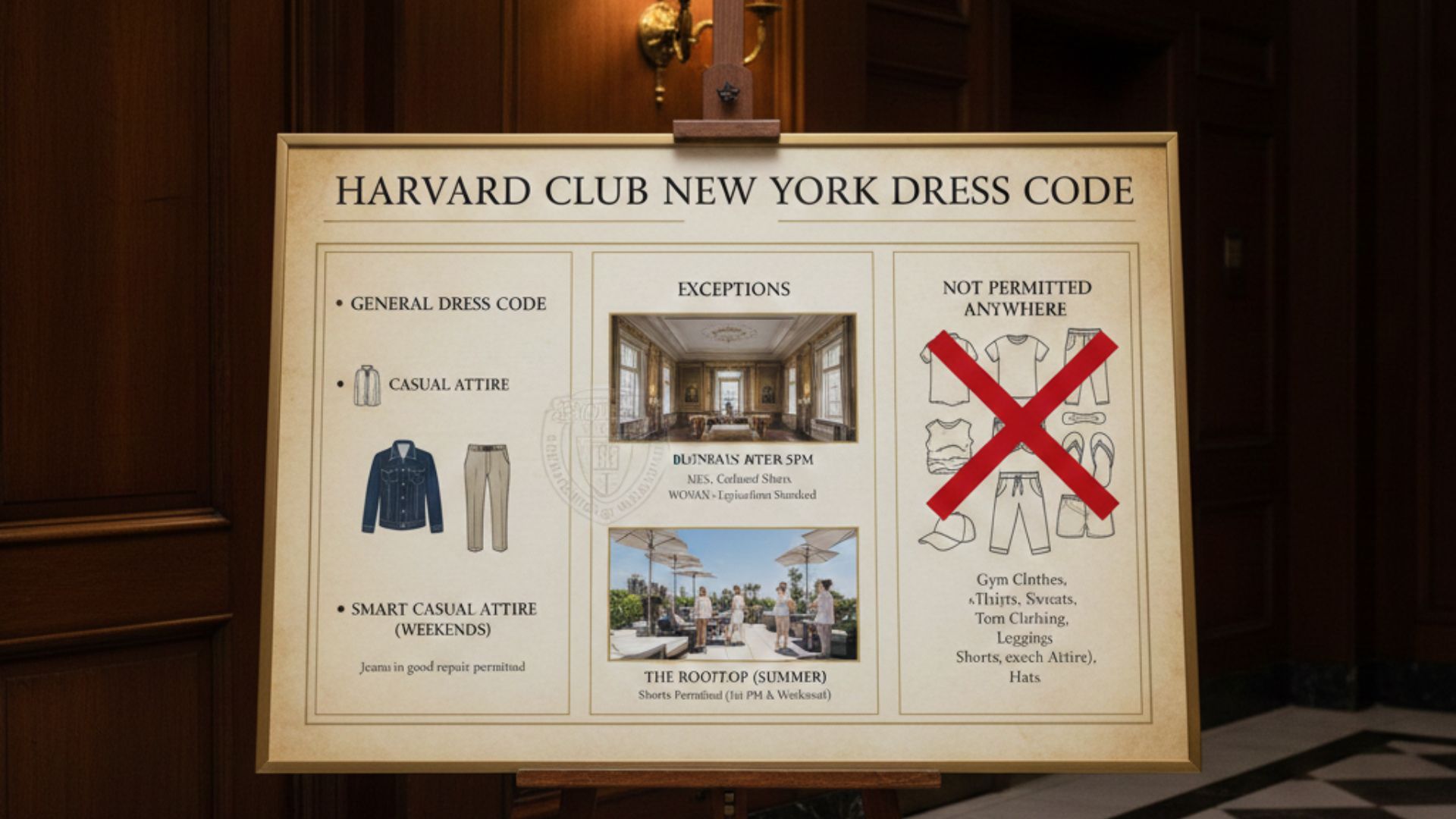 Harvard Club New York Dress Code: Complete Guide for Visitors and Members 1 Harvard Club New York Dress Code: Complete Guide for Visitors and Members