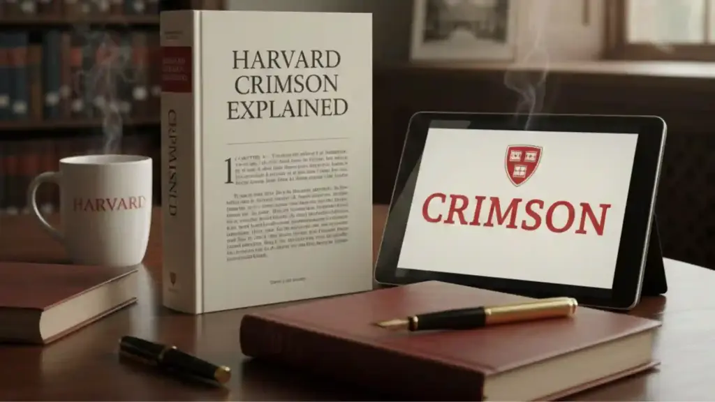 Harvard Crimson Explained: History, Meaning, and Why It Matters