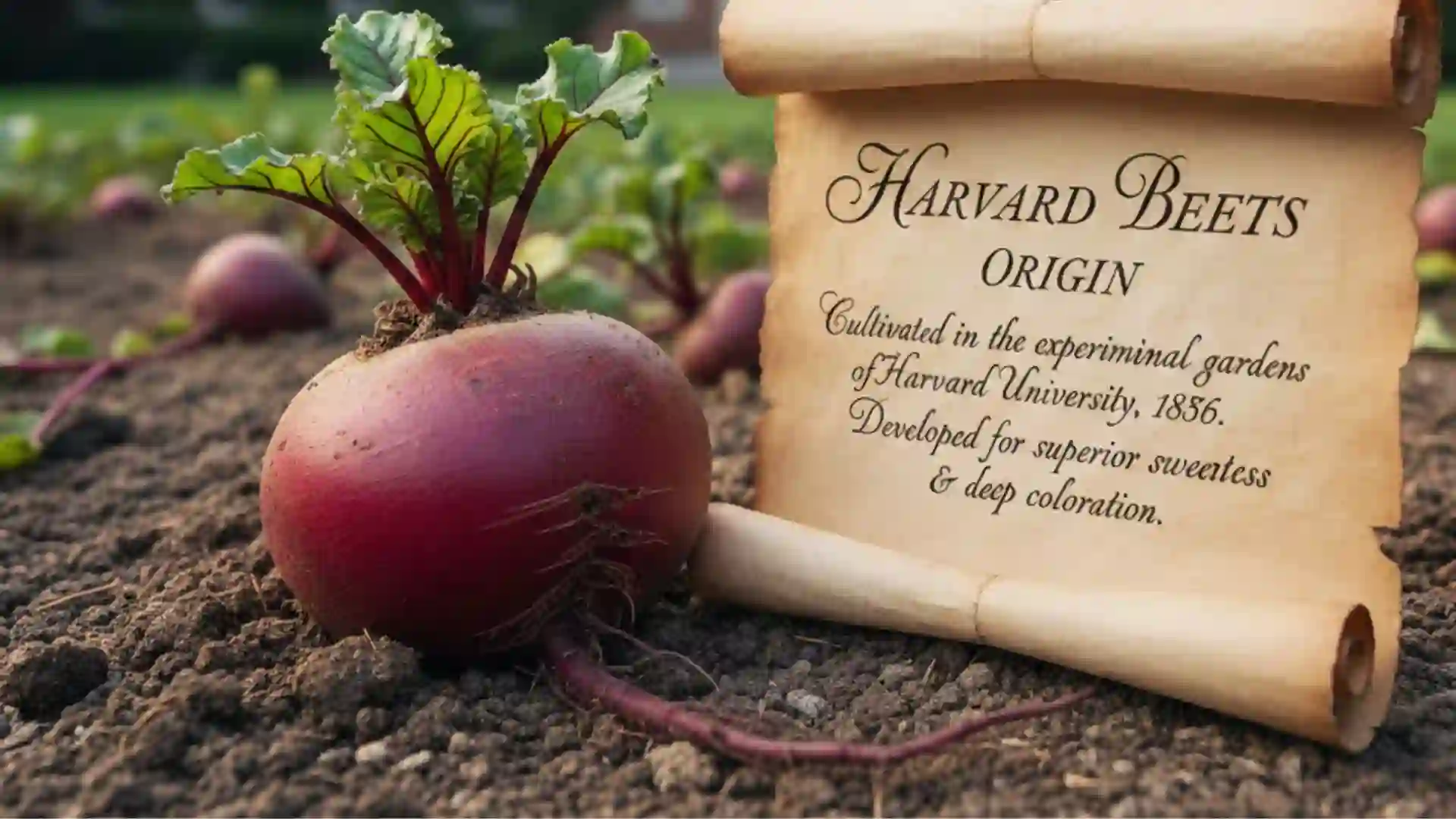 Harvard Beets Origin: History, Development, and Agricultural Significance