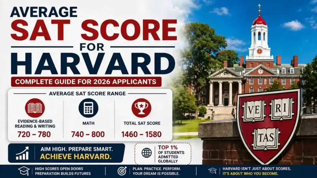 Average SAT Score for Harvard: Complete Guide for 2026 Applicants