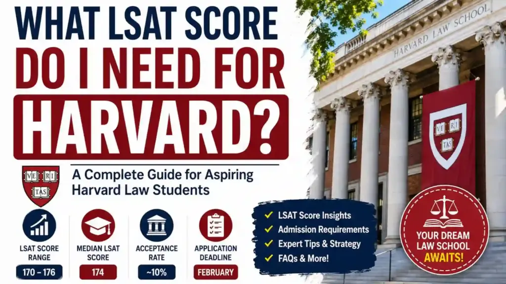 What LSAT Score Do I Need for Harvard? (Complete Guide for 2026 Applicants)