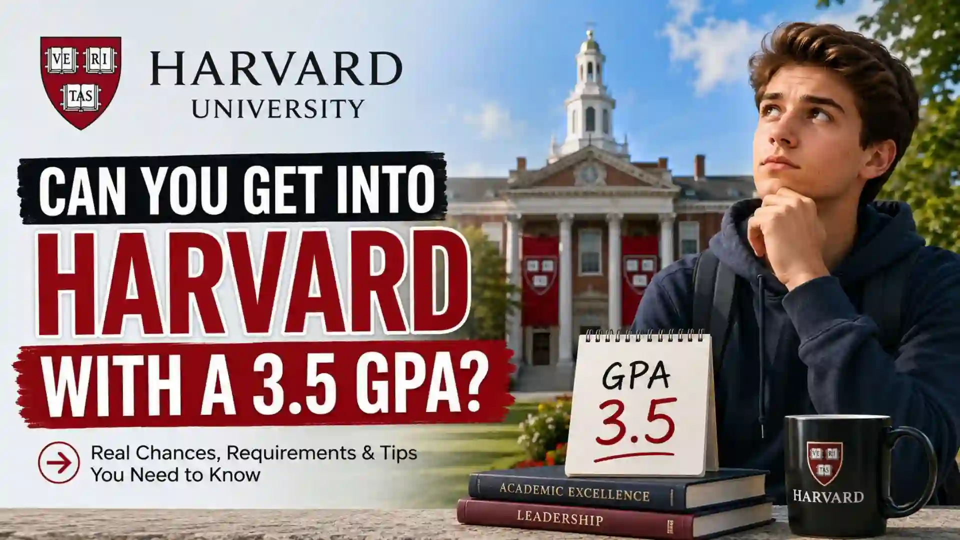 Can You Get Into Harvard With a 3.5 GPA in 2026?