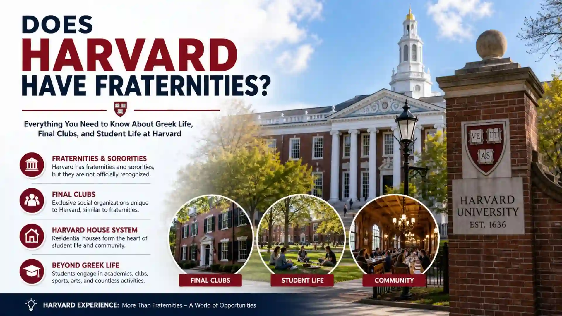 Does Harvard Have Fraternities? Complete Guide to Greek Life at Harvard University 2026