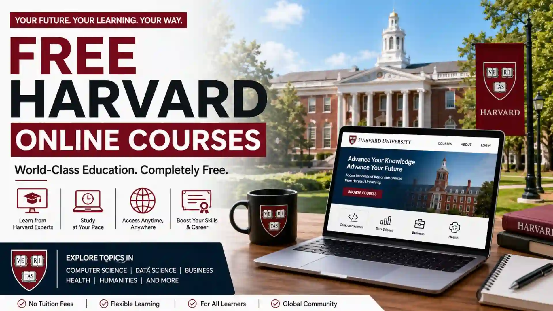 Free Harvard Online Courses: The Ultimate Guide to Learning From Harvard Without Paying Tuition 1 Free Harvard Online Courses: The Ultimate Guide to Learning From Harvard Without Paying Tuition