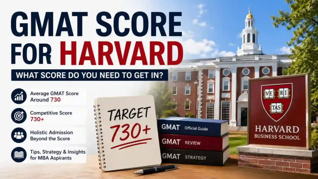 GMAT Score for Harvard: Average Score, Admission Chances & MBA Requirements