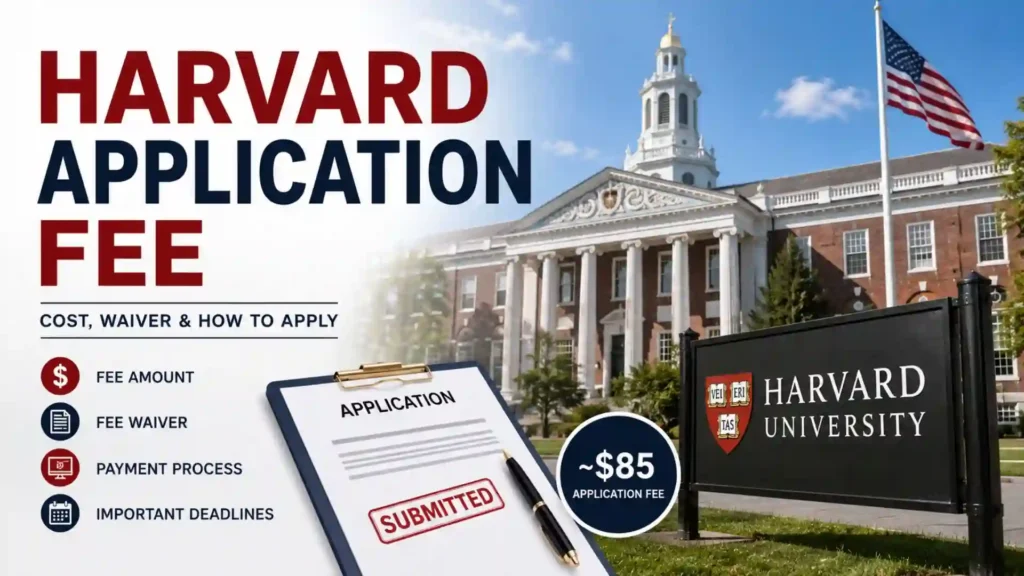 Harvard Application Fee 2026: Cost, Waiver & How to Apply