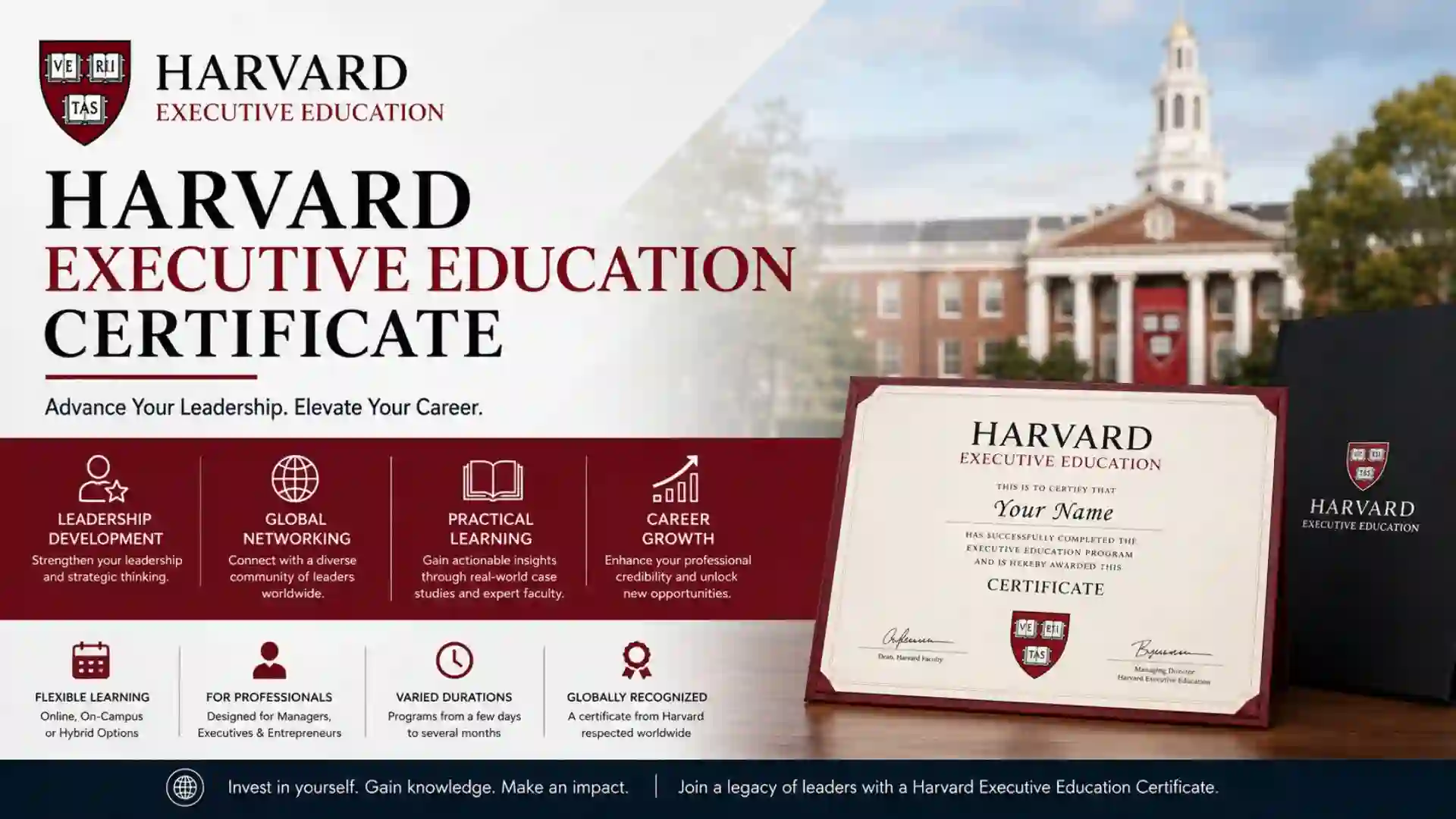Harvard Executive Education Certificate 2026
