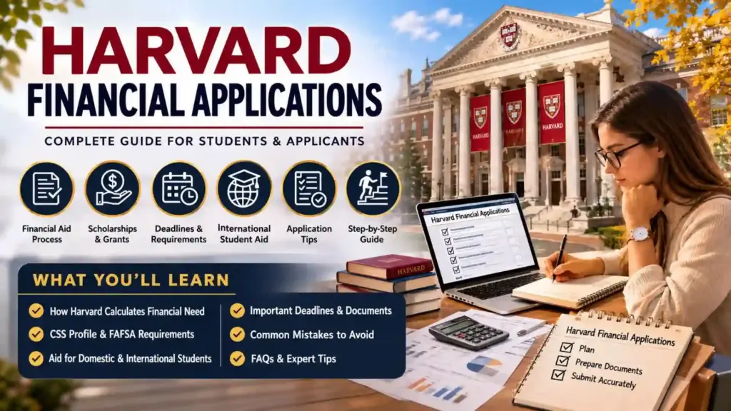 Harvard Financial Applications: Complete Guide for Students and Applicants