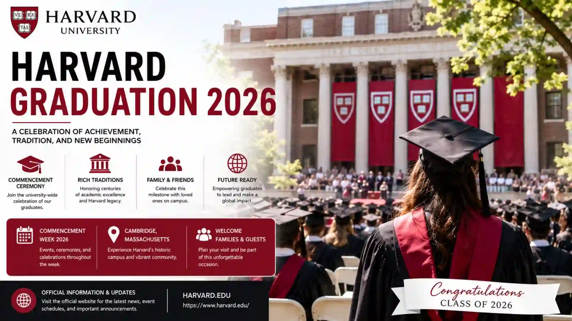 Harvard Graduation 2026: Complete Guide for Students, Families, and Visitors
