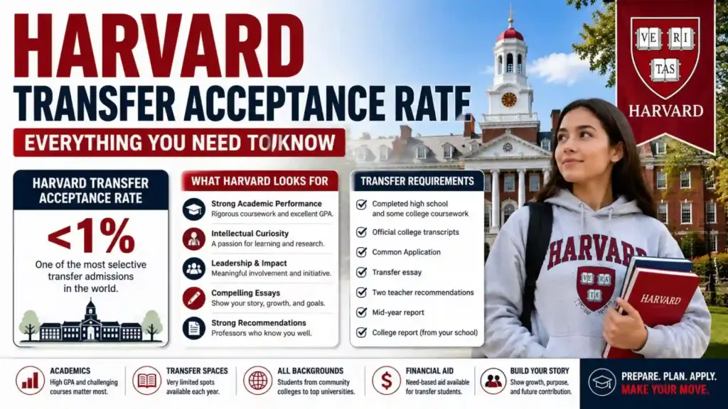 Harvard Transfer Acceptance Rate in 2026: Full Admissions Guide