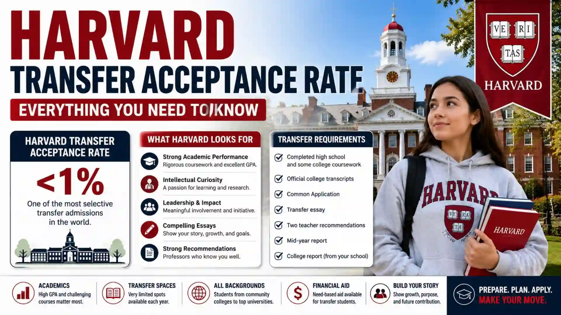 Harvard Transfer Acceptance Rate in 2026: Full Admissions Guide