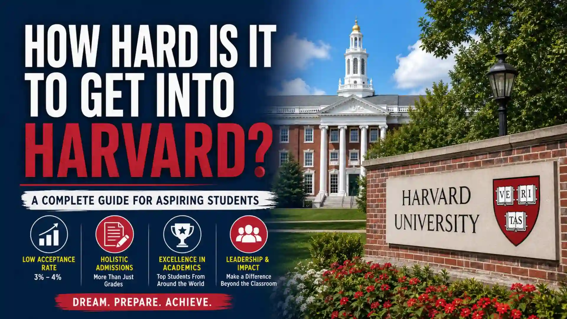 How Hard Is It to Get Into Harvard 2026: A Complete Guide for Aspiring Students 1 How Hard Is It to Get Into Harvard 2026: A Complete Guide for Aspiring Students