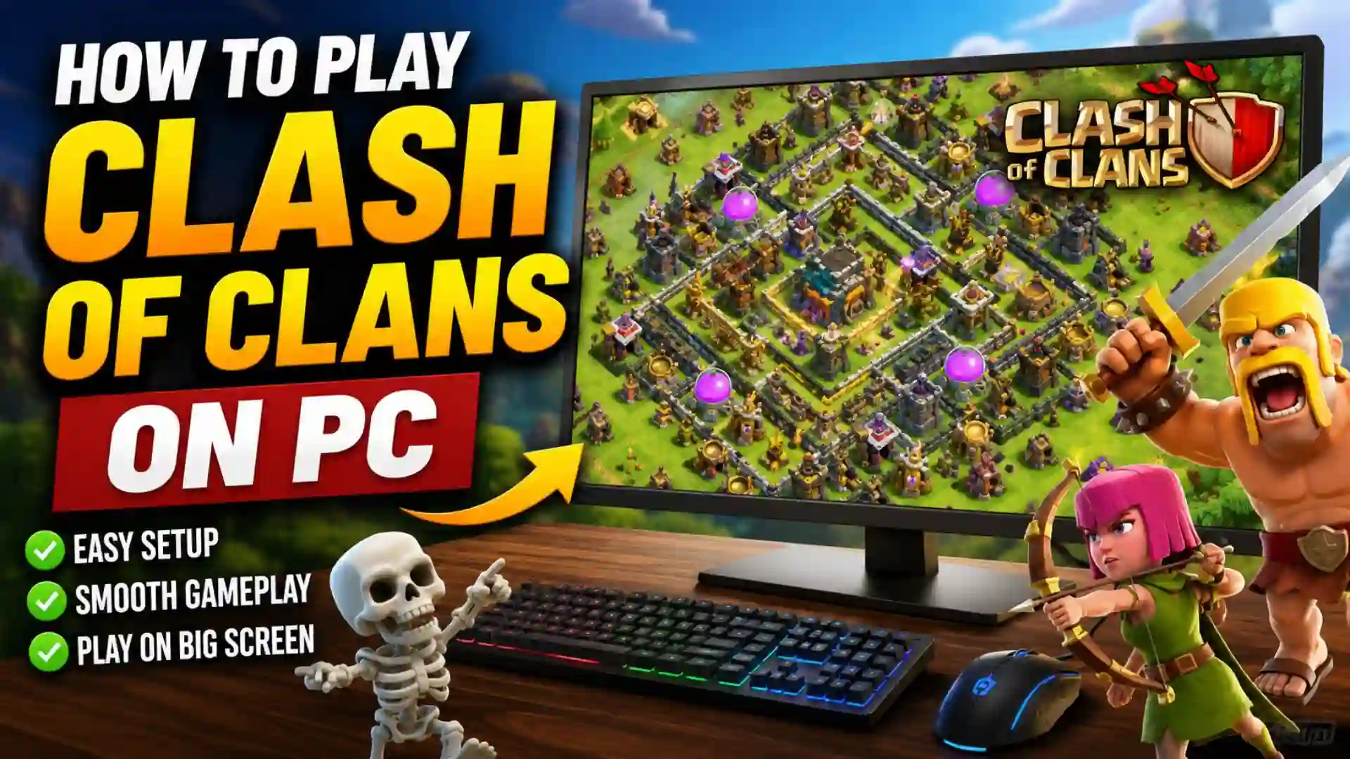 How to Play Clash of Clans on PC? Complete Beginner’s Guide 1 How to Play Clash of Clans on PC? Complete Beginner’s Guide