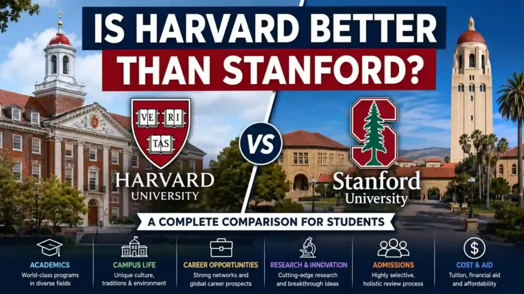 Is Harvard Better Than Stanford? A Complete Comparison for Students