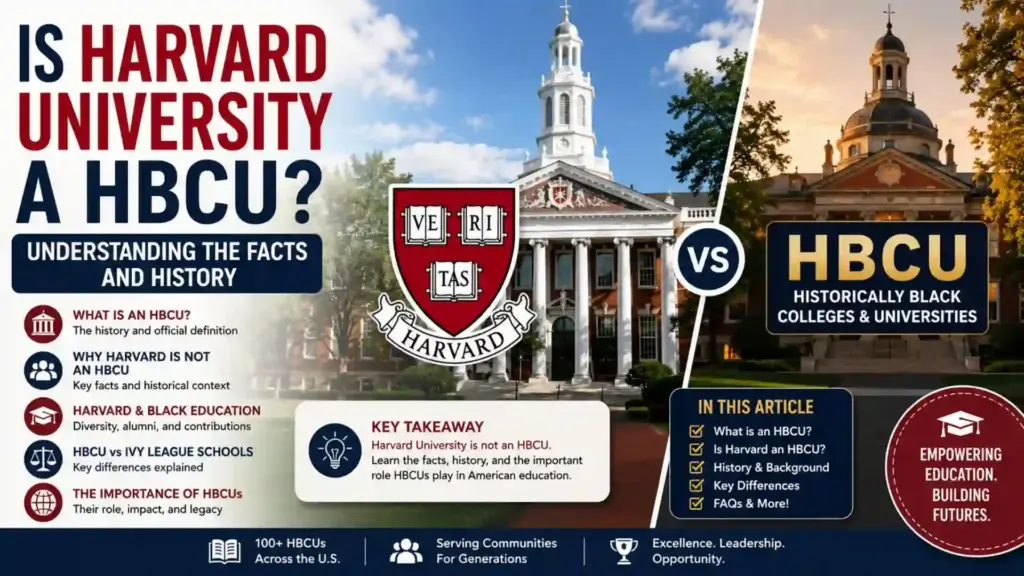 Is Harvard University a HBCU? Understanding the Facts and History