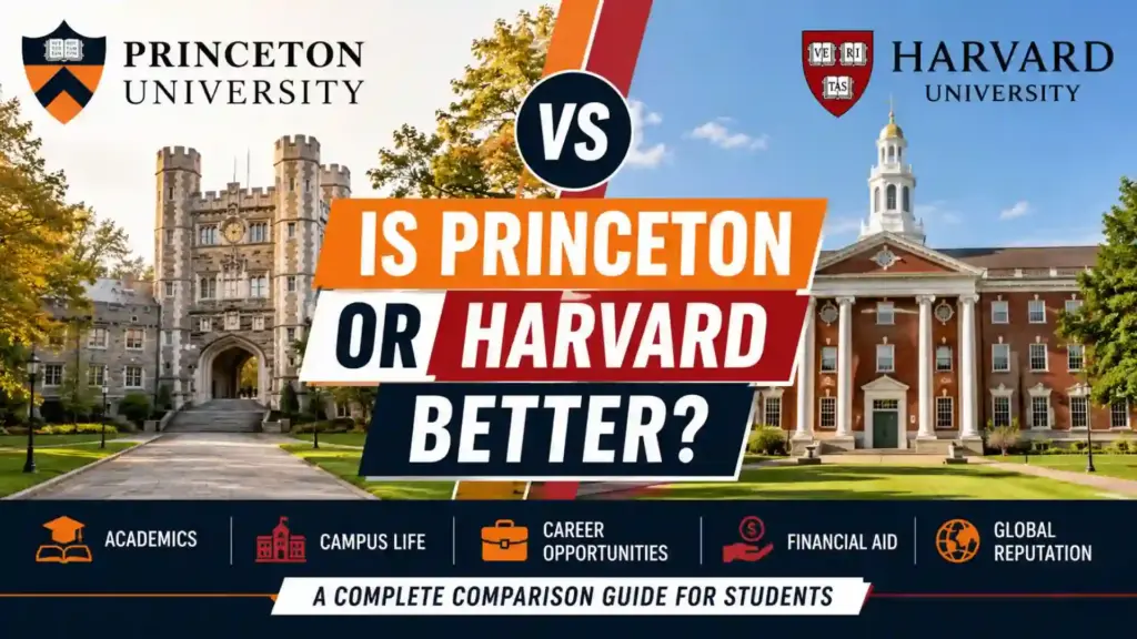 Is Princeton or Harvard Better? Complete Comparison Guide for Students 2026