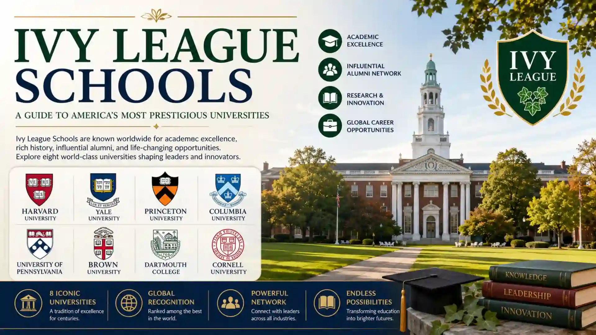 Ivy League Schools: Complete Guide to America’s Most Prestigious Universities 1 Ivy League Schools: Complete Guide to America’s Most Prestigious Universities