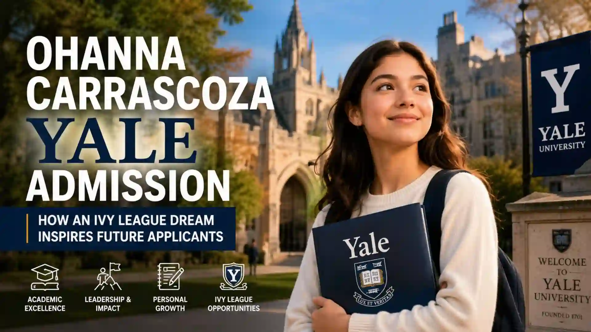 Ohanna Carrascoza Yale Admission: How an Ivy League Dream Inspires Future Applicants