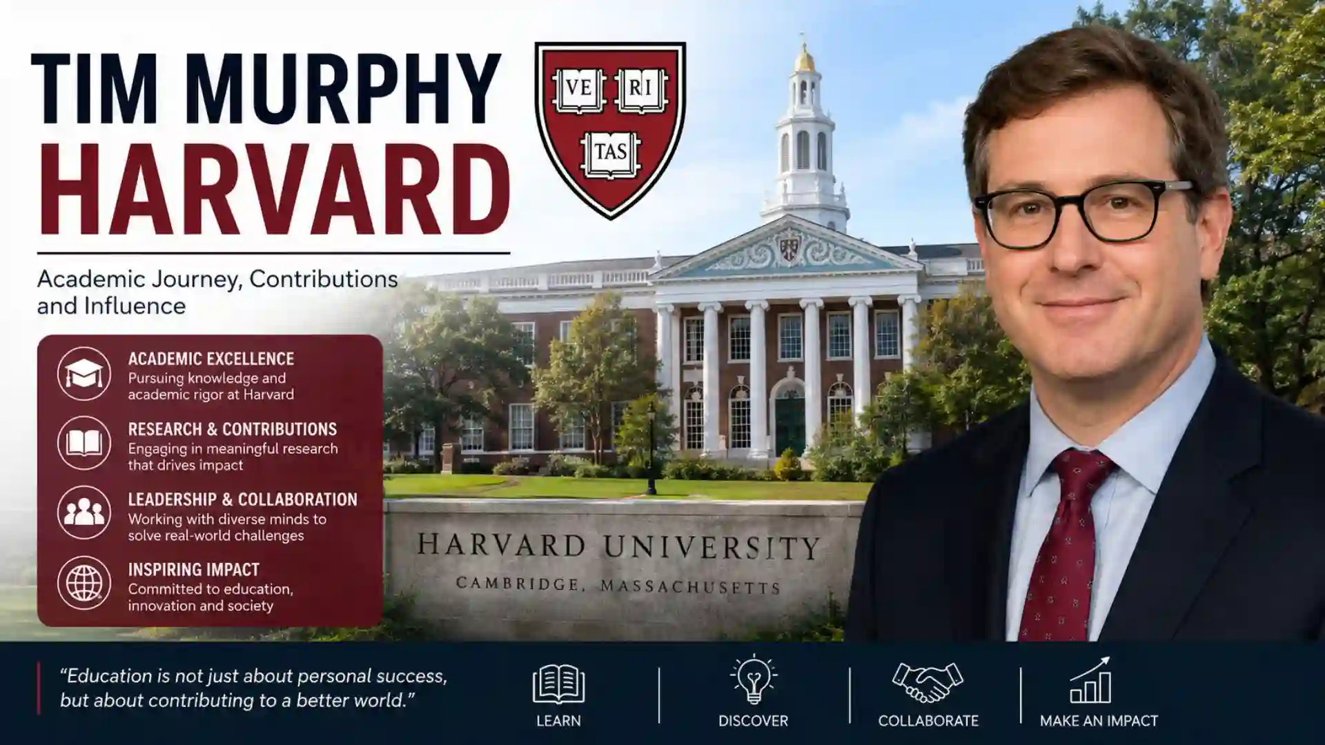 Tim Murphy Harvard 2026: A Comprehensive Insight into His Academic Journey, Contributions, and Influence