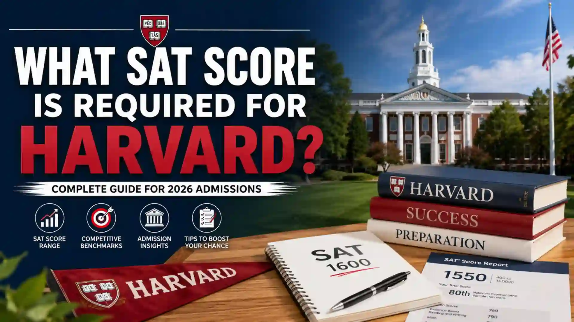 What SAT Score Is Required for Harvard? Complete 2026 Admission Guide