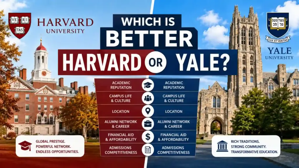 Which Is Better Harvard or Yale? A Complete Comparison for Students
