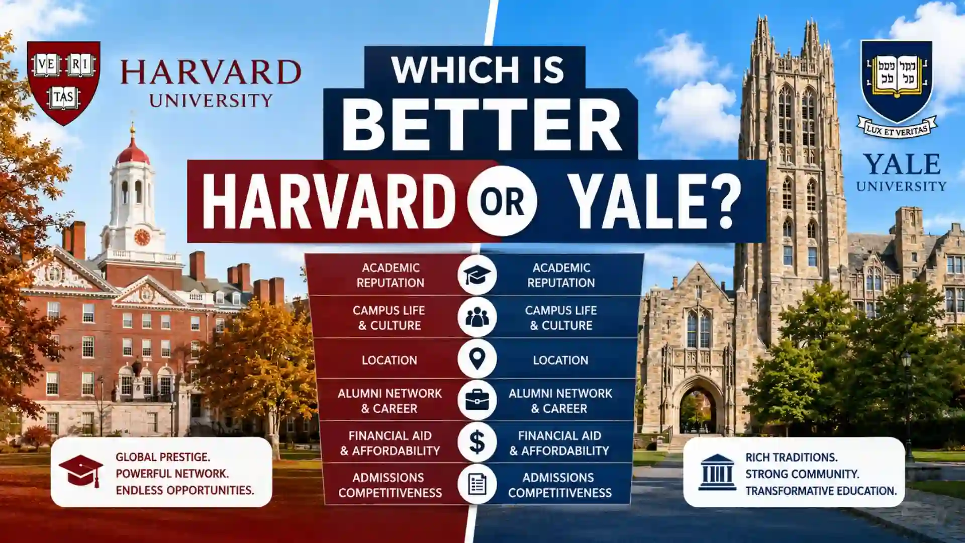 Which Is Better Harvard or Yale? A Complete Comparison for Students