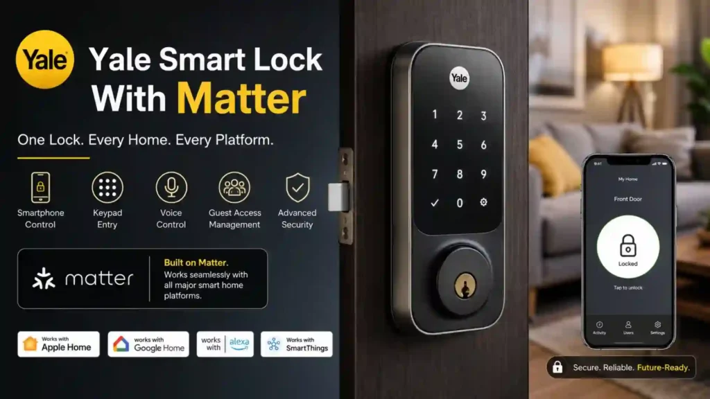 Yale Smart Lock With Matter 2026: The Future of Seamless Smart Home Security