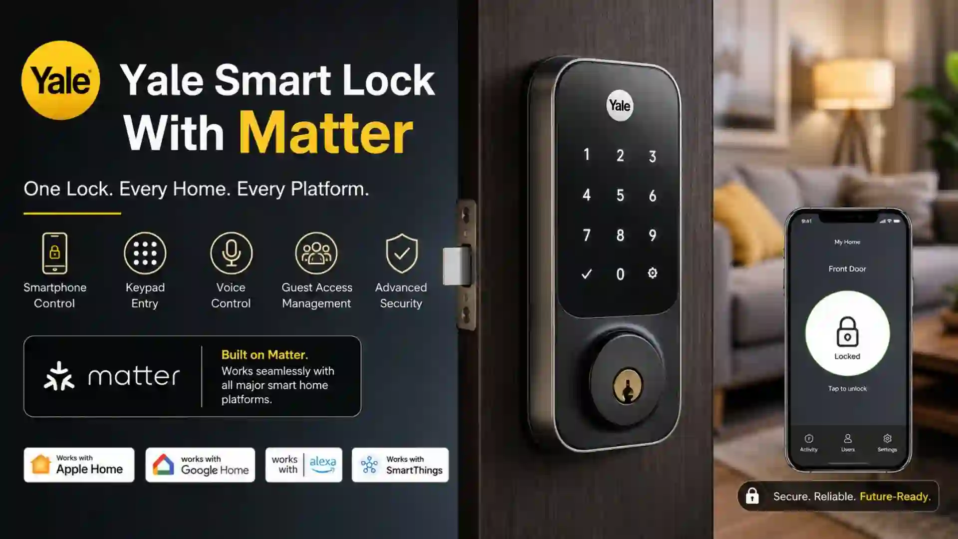 Yale Smart Lock With Matter 2026: The Future of Seamless Smart Home Security