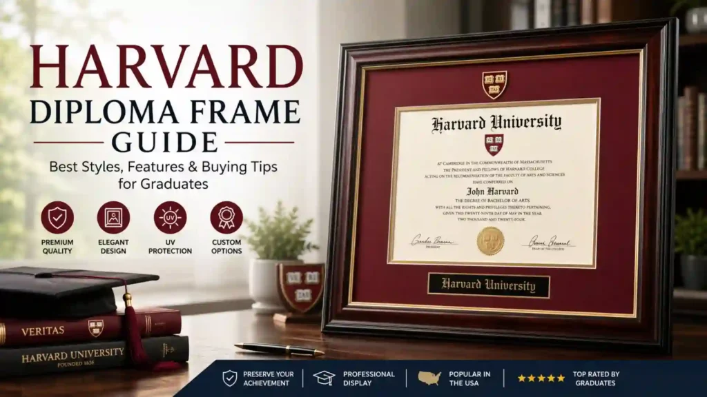Harvard Diploma Frame Guide: Best Styles, Features & Buying Tips for Graduates