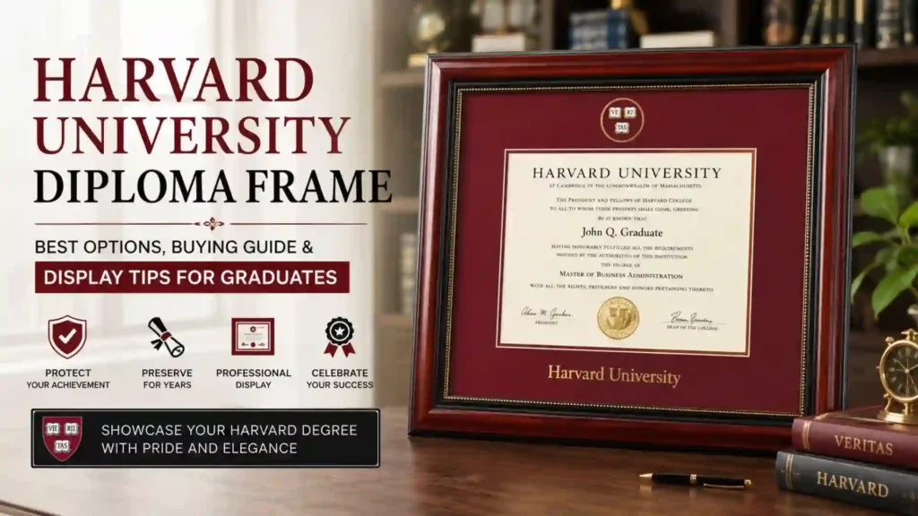 Harvard University Diploma Frame: Best Options, Buying Guide & Display Tips for Graduates 2 Harvard University Diploma Frame: Best Options, Buying Guide & Display Tips for Graduates