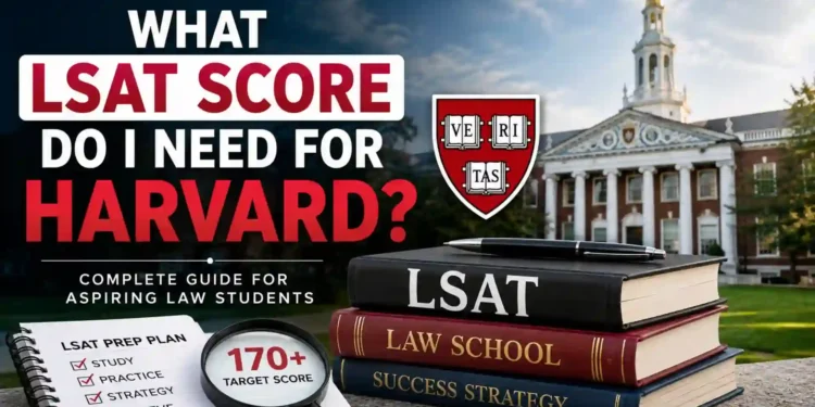 What LSAT Score Do I Need for Harvard? 2026 Guide